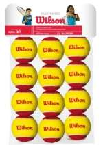 BOLSA WILSON 12 BOLAS PUNTO ROJO