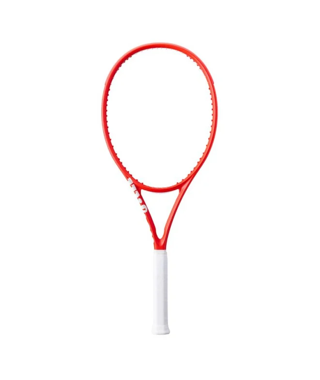 raqueta-de-tenis-wilson-inversa-clash-100-v3-rojo-blanco RAQUETA WILSON CLASH 100 V3 REVERSE GRIP 3 SIN ENCORDAR - Imagen 1